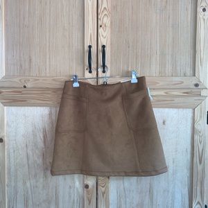 Maurice’s NWT suede minimalist skirt size 14